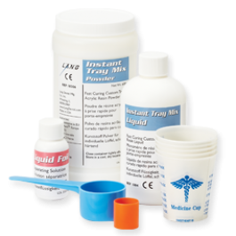 Instant Tray Mix (custom tray acrylic) – Lang Dental Mfg. Co., Inc., Tray Materials