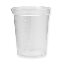 Measuring Cups 25 x 6.5oz Clear Polypropylene