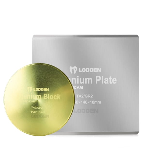Zahnmedizinischer Titanblock - Roden Dental