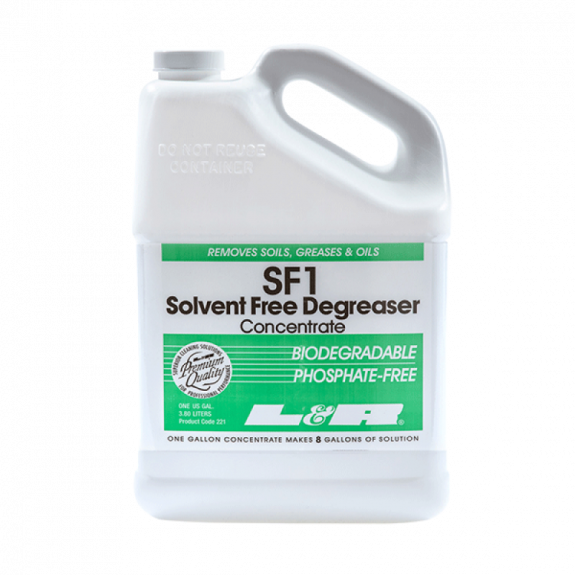 SF-1 Solvent Free Degreaser – L&R Manufacturing Company, Ultrasonic Cleaners