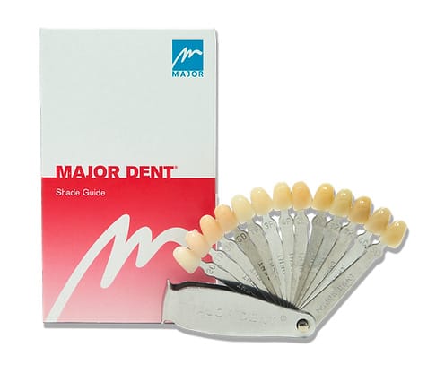 Major Dent Shade Guide