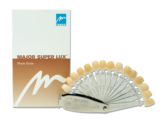 Scala Colori Major Super Lux – Major Prodotti Dentari S.p.A., Ceramic Materials