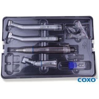 SET PIESE DE MANA: MICROMOTOR PNEUMATIC, 2TURBINE, PIESA DREAPTA, PIESA COT - BORDEN