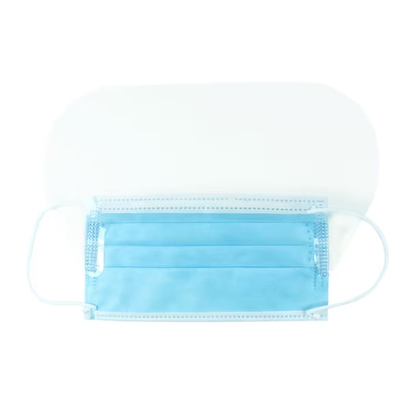 Face mask white eye visor