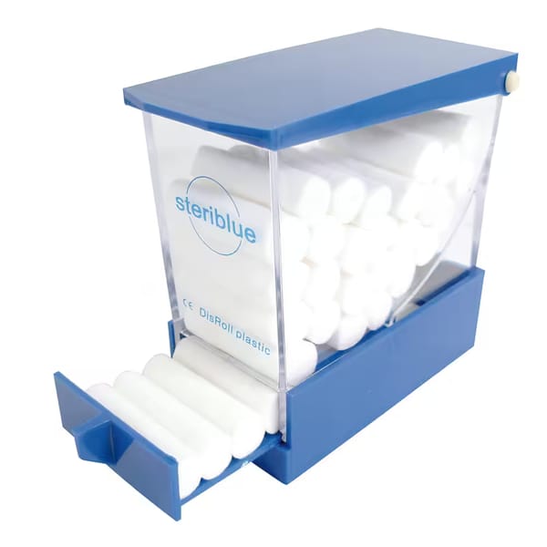 COTTON ROLL DISPENSER PLASIC