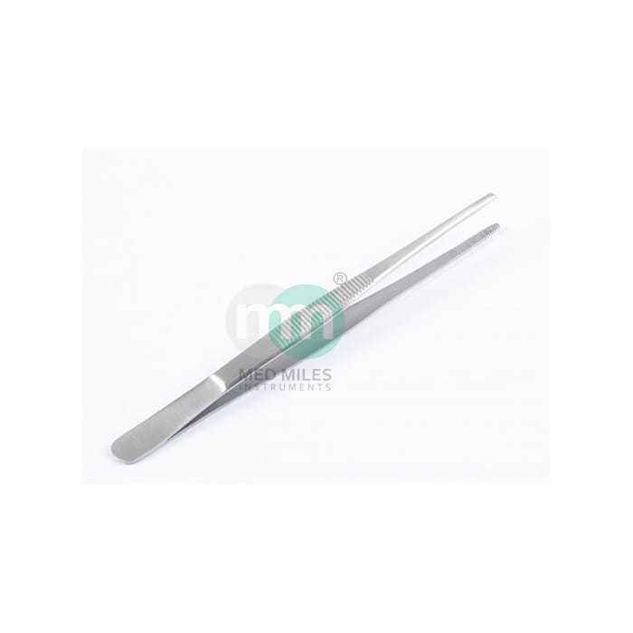 Standard Dissecting / Dressing Forceps, Broad Pattern 18 cm – Med Miles Instruments, Tweezers & Forceps