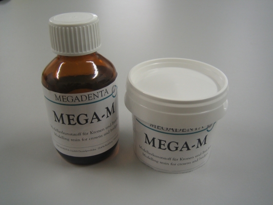 Mega-M – MEGADENTA Dentalprodukte, Acrylic Resins