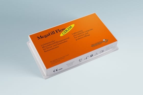 Megafill Flow CERAM - Composite microhíbrido – MEGADENTA Dentalprodukte, Composites