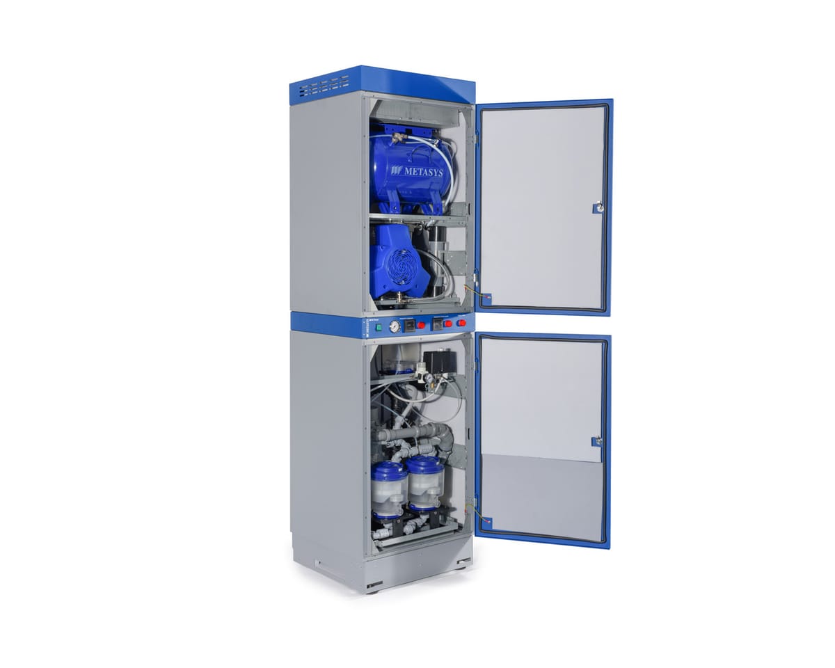 META Tower – METASYS Medizintechnik, Compressors + Suction