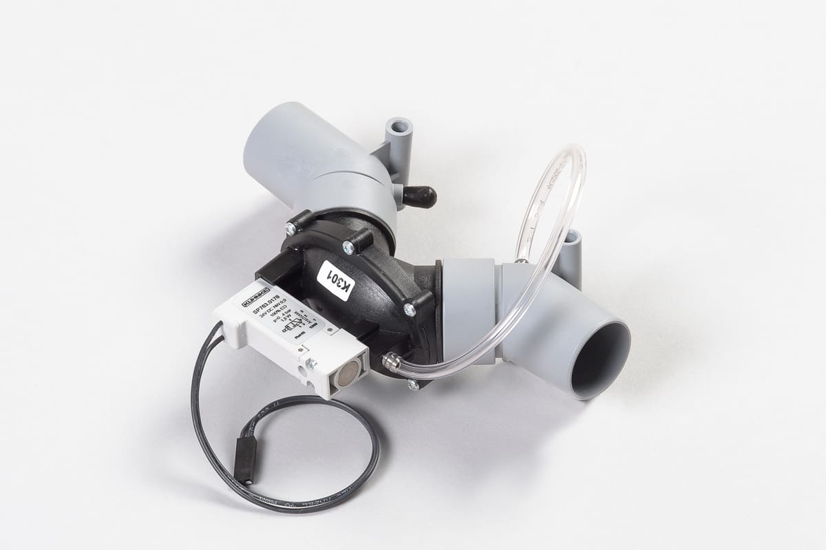 Place selection valve – METASYS Medizintechnik, Compressors + Suction