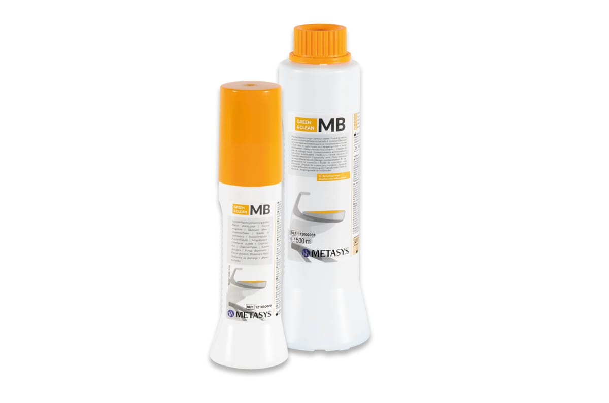 GREEN&CLEAN MB – METASYS Medizintechnik, Absauganlagendesinfektion