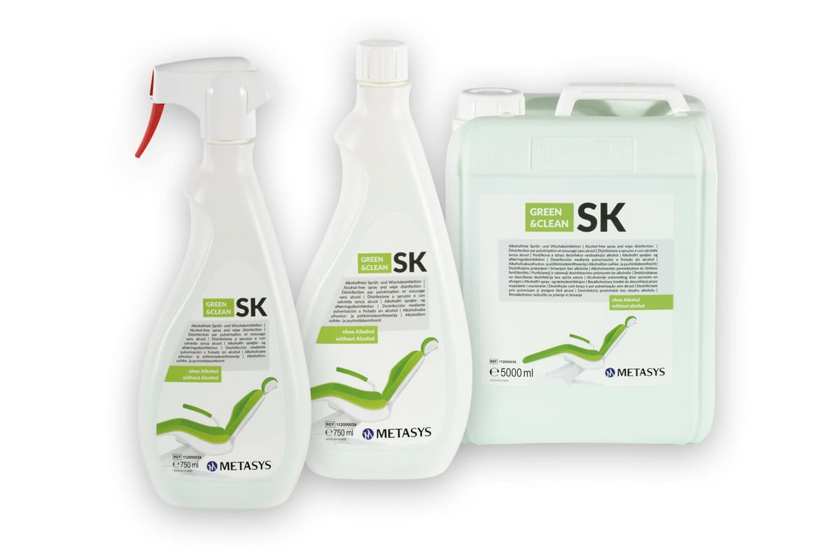 GREEN&CLEAN SK – METASYS Medizintechnik, Flächendesinfektion