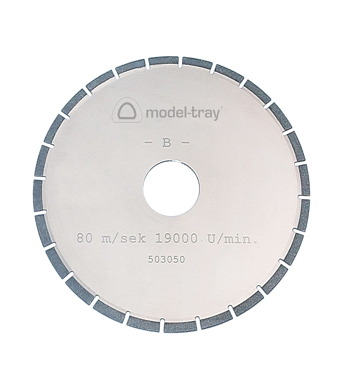 Lame de scie diamantée – model-tray, Laboratory Rotary Instruments