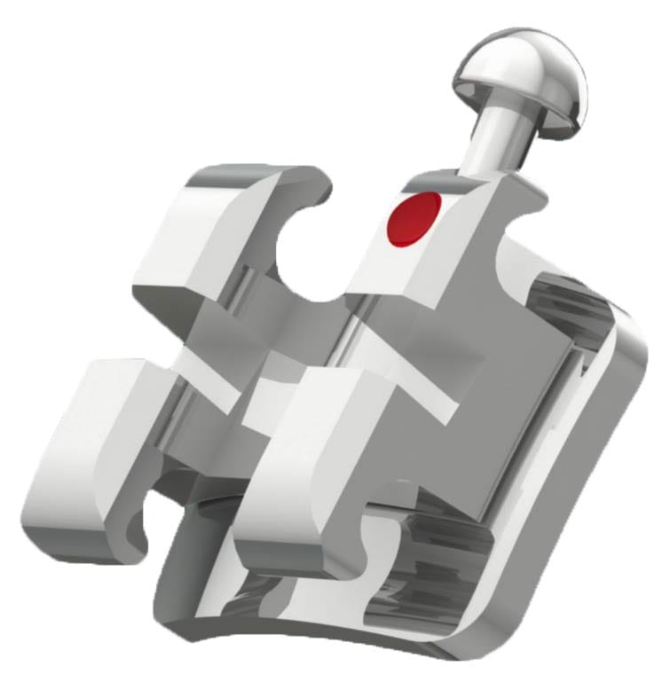 Kieferorthopädisches Metallbracket Low-Profile – Modern Orthodontics, Brackets