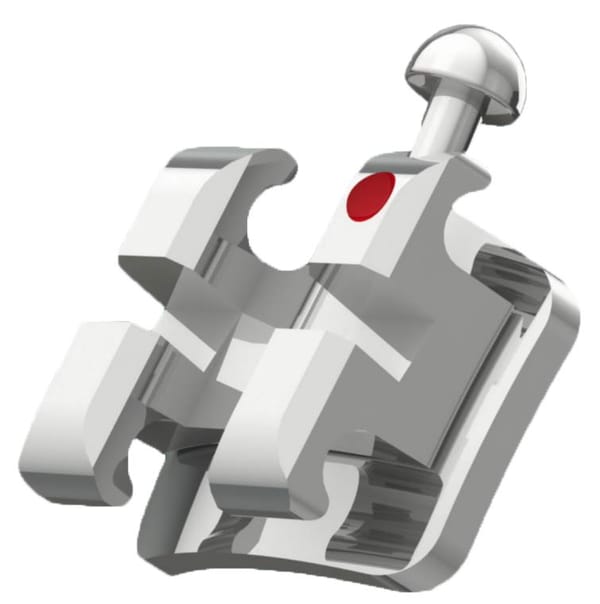 Kieferorthopädisches Metallbracket Low-Profile