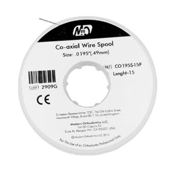 Fil de Contention Fixe - Acti-45 Acier Inoxydable Co-axial – Modern Orthodontics, Wires and Archwires