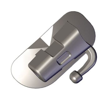 Kieferorthopädisches klebefähiges Molarenröhrchen – Modern Orthodontics, Brackets