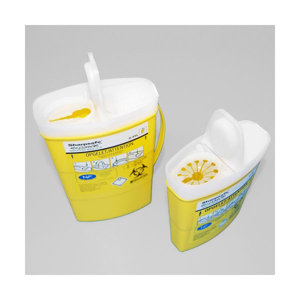Abwurfbehälter SHARPSAFE 0,45 l