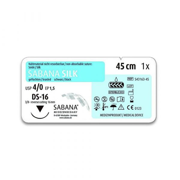 SABAsilk – Seide – MPE Medical GmbH, Sutures & Needles