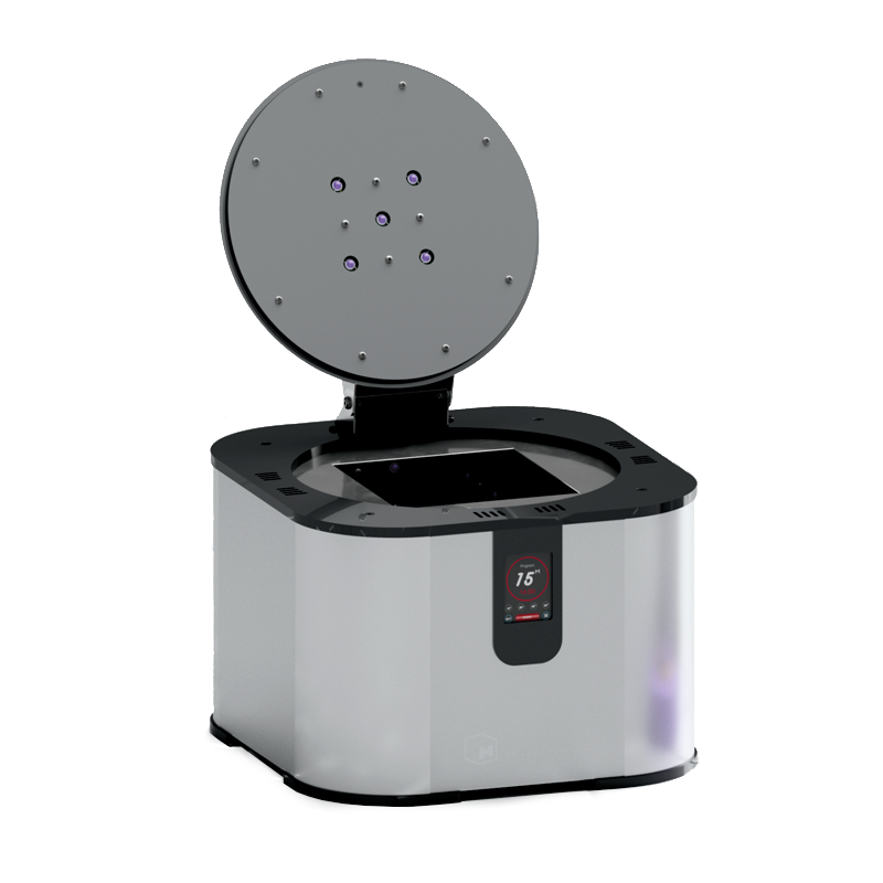 BBCure - Système de polymérisation UV MTC3D – MECCATRONICORE Srl MTC Dental Division, Post-Processing