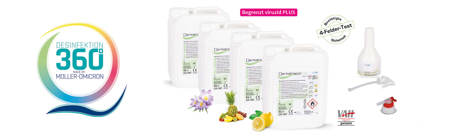 Dentalrapid® SD liquid Flächendesinfektion