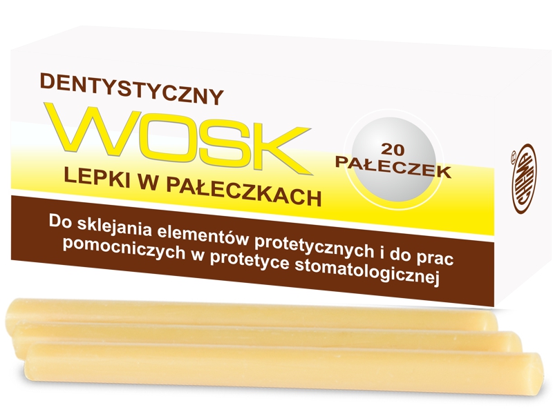 Dentystyczny wosk lepki w pałeczkach 100 g