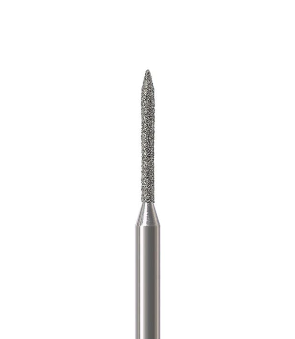 Diamantinstrument Zylinder spitz 885-008M-FG