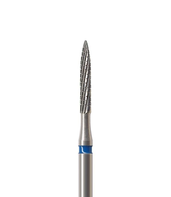 Einstufen - Finierer aus Hartmetall Flamme lang H48LS-012-FG
