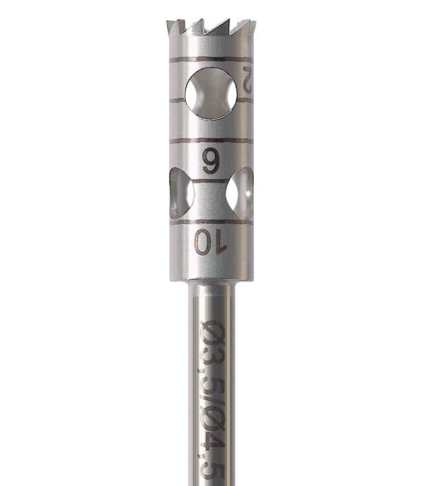 Trepanbohrer aus rostfreiem Stahl RF229-035-RAL – NTI-Kahla, Bone Burs - Steel Drills
