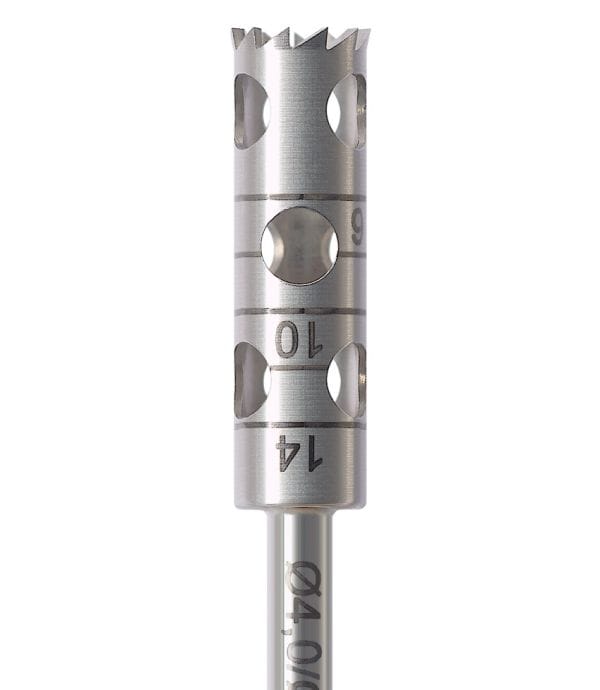 Trepanbohrer lang aus rostfreiem Stahl RF229L-040-RAL
