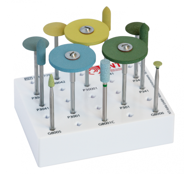 CEREC® Set zum Bearbeiten und Polieren SET-1779 – NTI-Kahla, Polishers