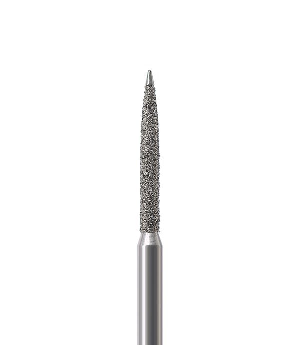 Diamantinstrument Flamme, Sicherheitsspitze 863SE-012M-FG – NTI-Kahla, Diamonds