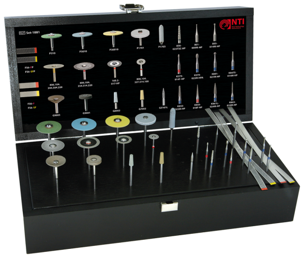 Lithium-Disilikat-Keramik-Bearbeitungsset SET-1881 – NTI-Kahla, Polishers