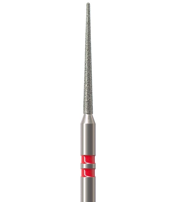 Diamantinstrument Zirkonbearbeitung, Konus, spitz K859L-010F-FG
