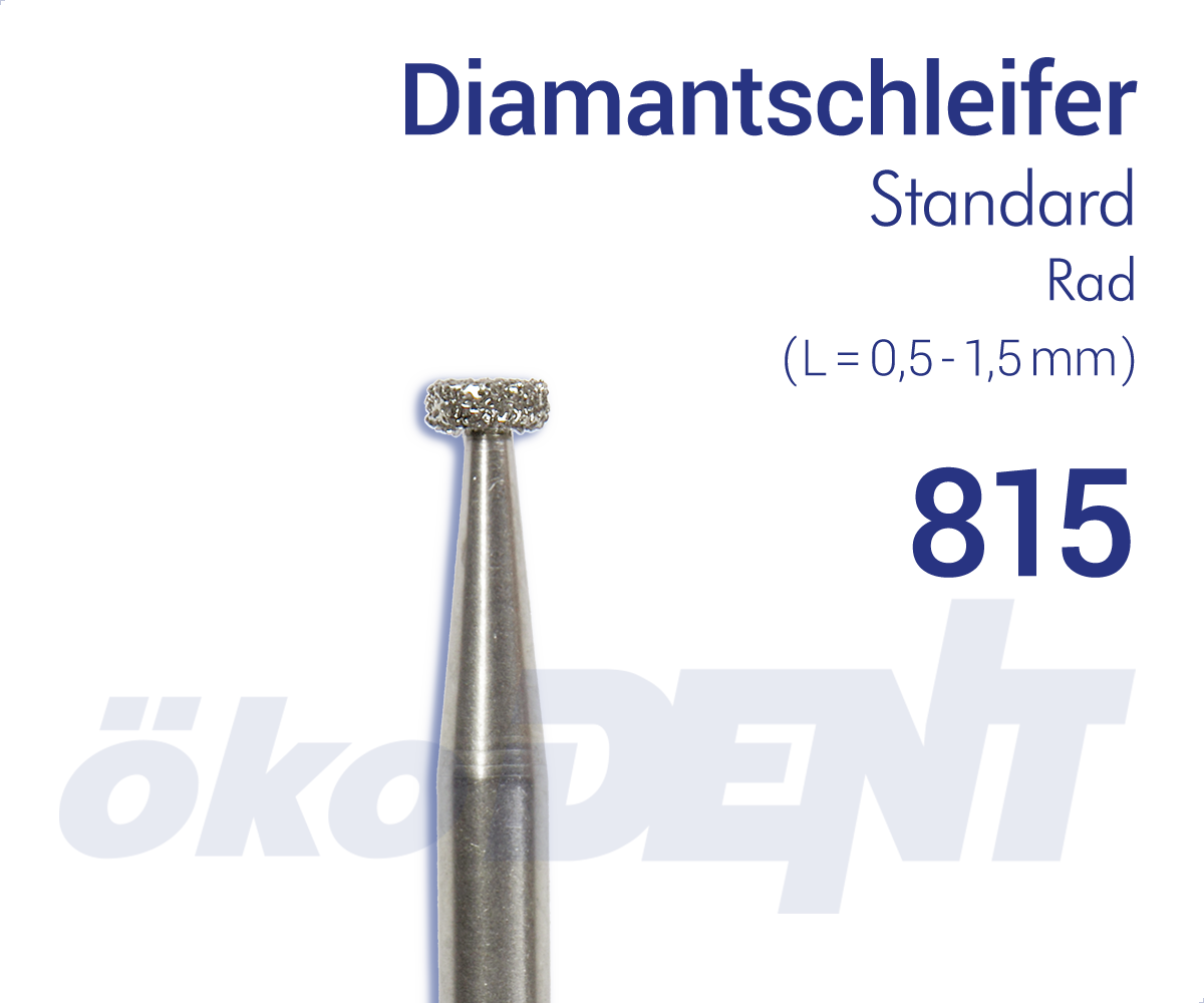 Standard-Diamant 815 - Rad – ökoDENT, Lab Rotary Instruments