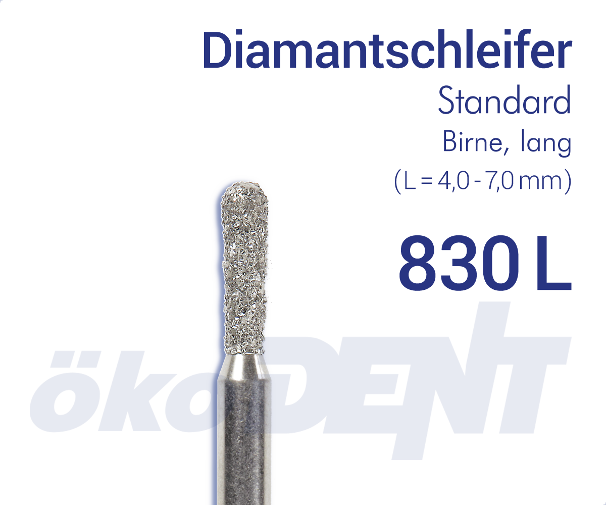 Standard-Diamant 830L - Birne, lang