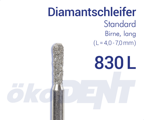 Standard-Diamant 830L - Birne, lang