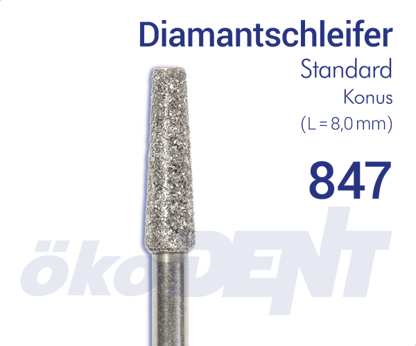 Fraise diamantée Forme spéciale / Diamond Bur Special 847