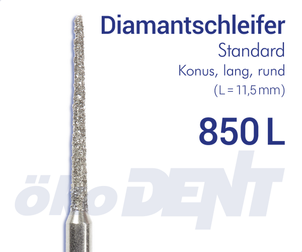 Standard-Diamant 850L - Konus, lang, rund