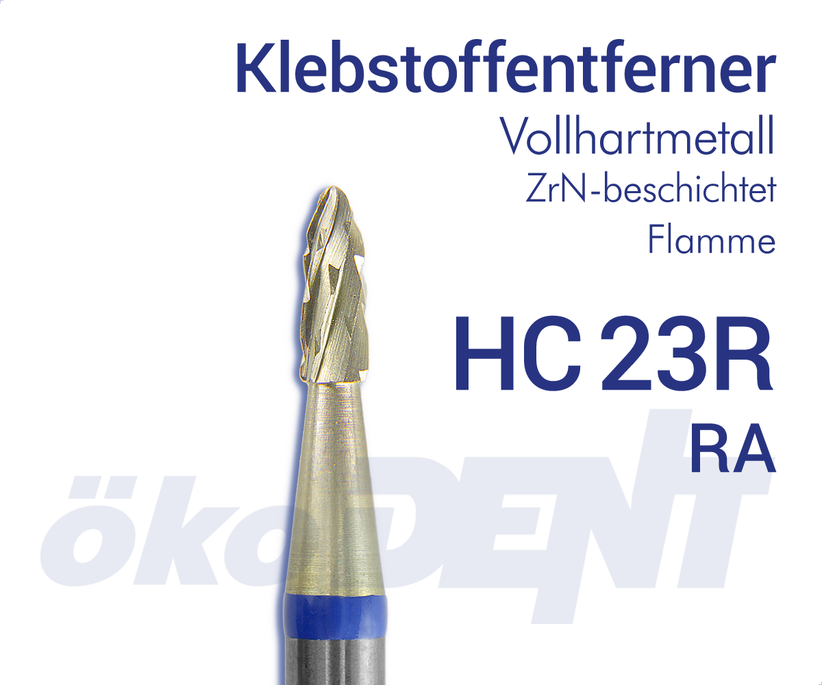 Klebstoffentferner HC23 R - Konus, rund, mit Zirkon-Nitrit-Beschichtung