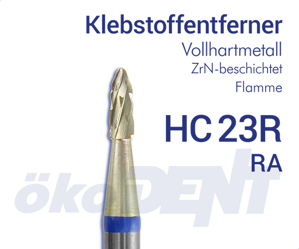 Klebstoffentferner HC23 R - Konus, rund, mit Zirkon-Nitrit-Beschichtung