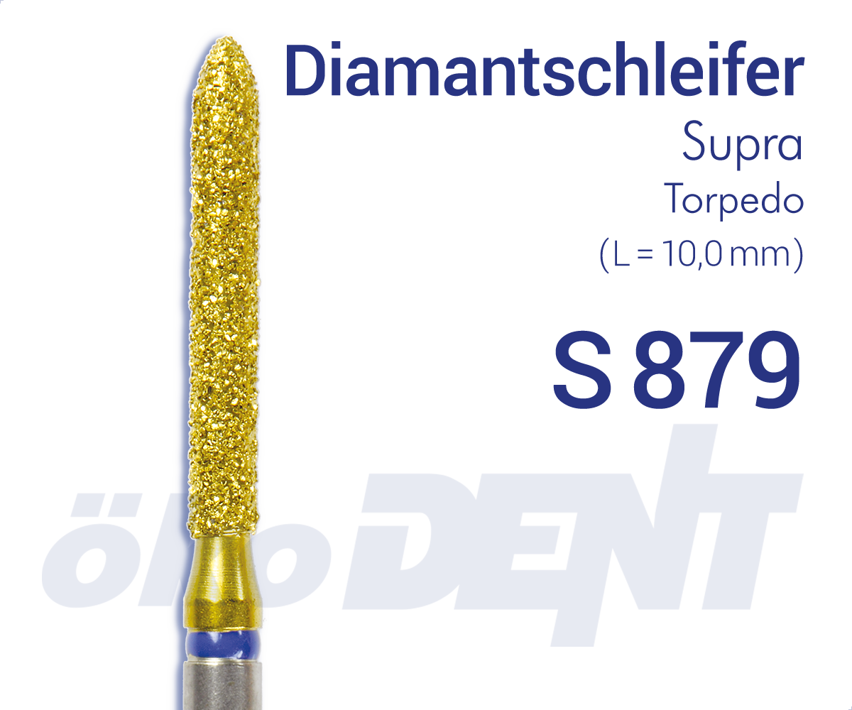 Supra-Diamant S879 - Torpedo – ökoDENT, Diamond Burs