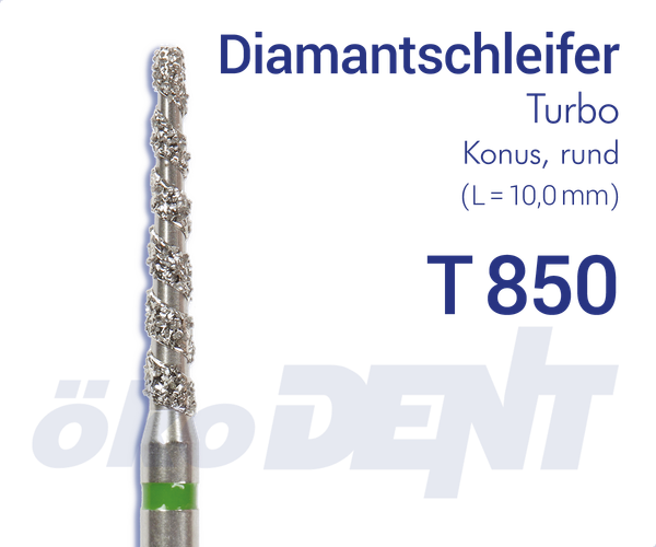 Turbo-Diamant T850 - Konus, rund