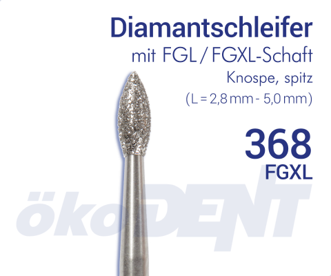 FGXL-Diamant 368 - Knospe, spitz