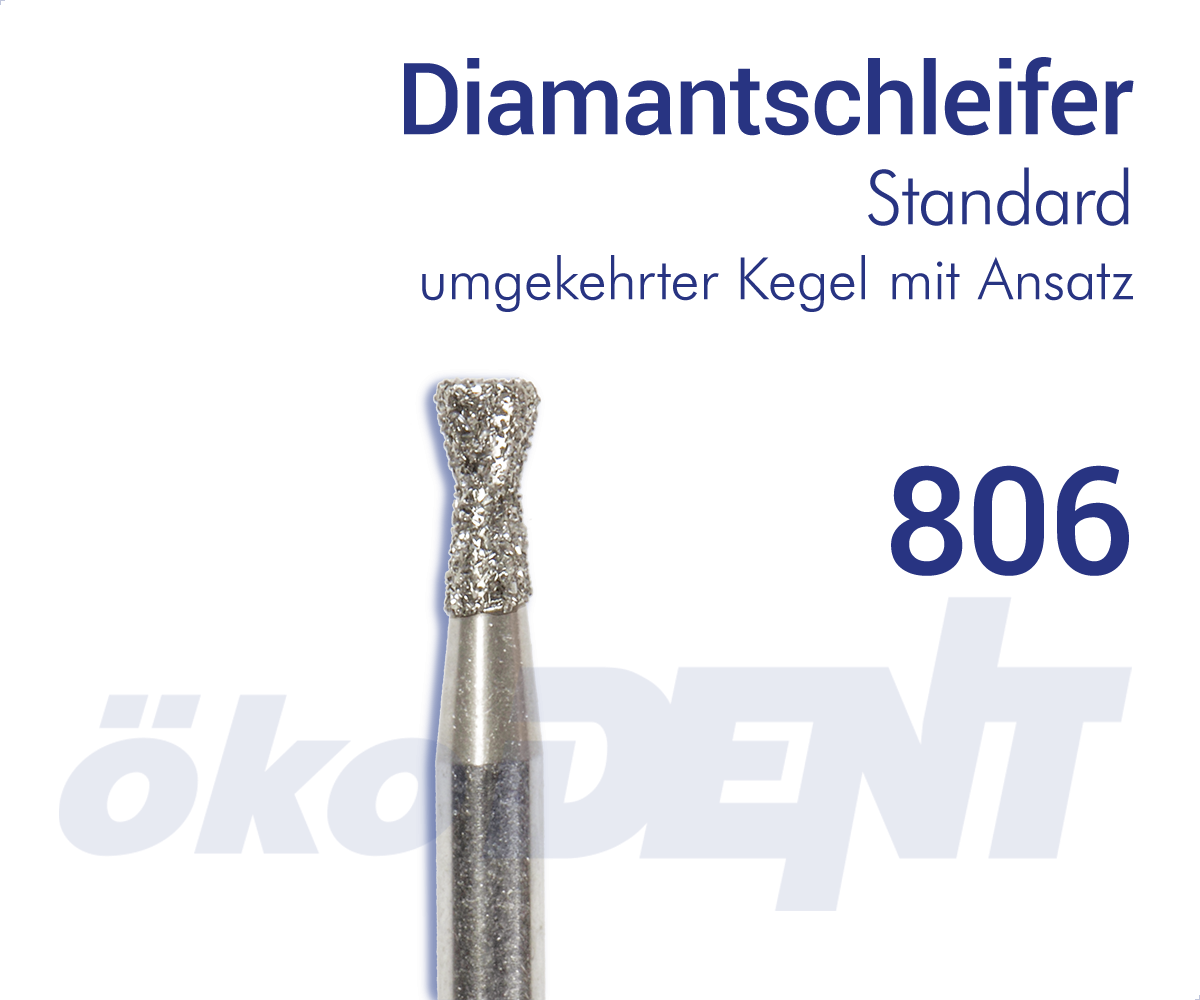 Diamantschleifer Linse / Diamond Bur Lens