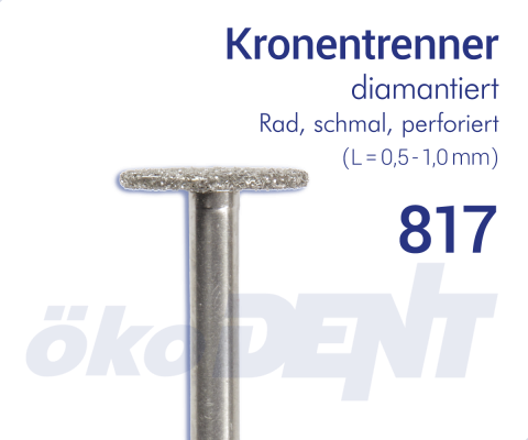 Diamantschleifer Spitz / Diamond Bur Pointed 817