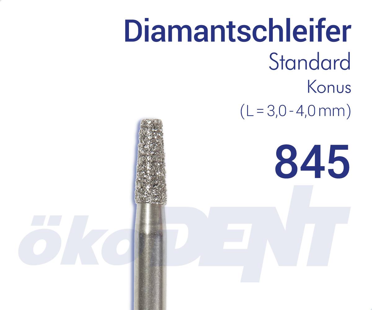 Standard-Diamant 845 - Konus – ökoDENT, Diamond Burs