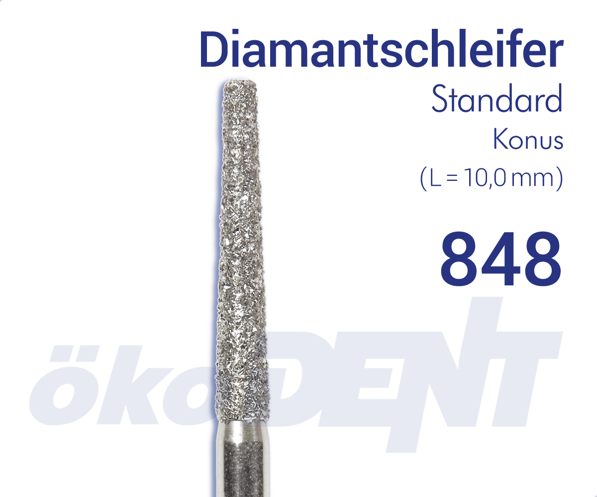 Standard-Diamant 848 - Konus – ökoDENT, Diamond Burs