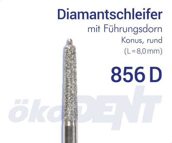 Führungsdorn-Diamant 856D - Konus, rund