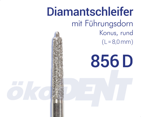 Führungsdorn-Diamant 856D - Konus, rund
